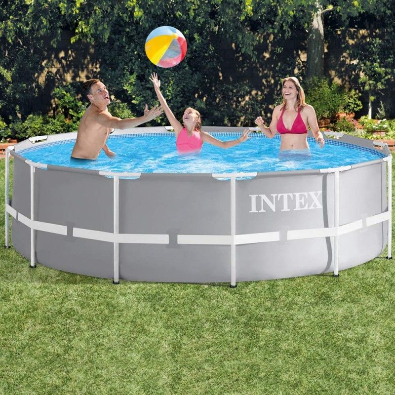Piscina Intex 366xH.99 cm Fuori Terra Prisma Frame - Intex 26716