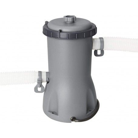 Piscina Ovale 488x305x107 cm con Filtro a Cartuccia - Bestway 56448 Piscina Ovale 488x305x107 cm con Filtro a Cartuccia - Bestway 56448