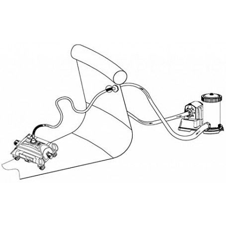 Robot Pulitore Automatico Per Piscine - Intex 28001